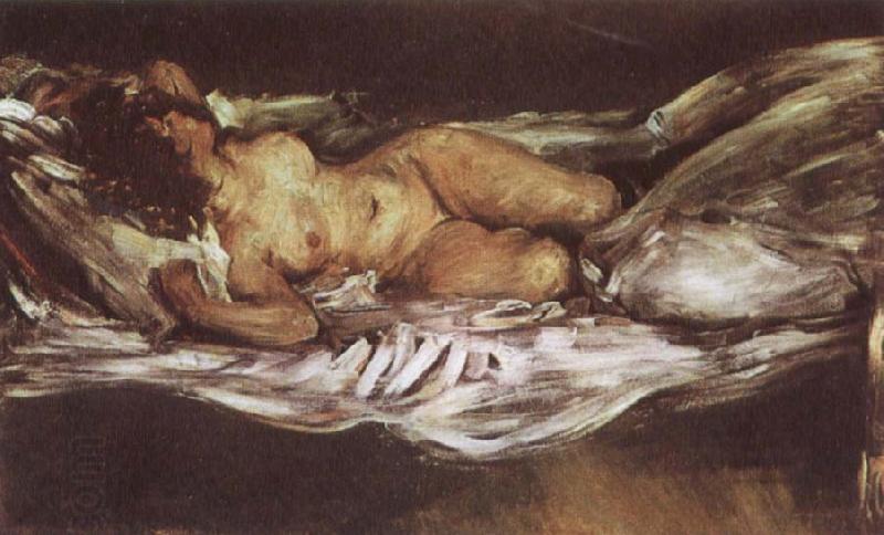 Lovis Corinth Reclining Nude oil painting picture